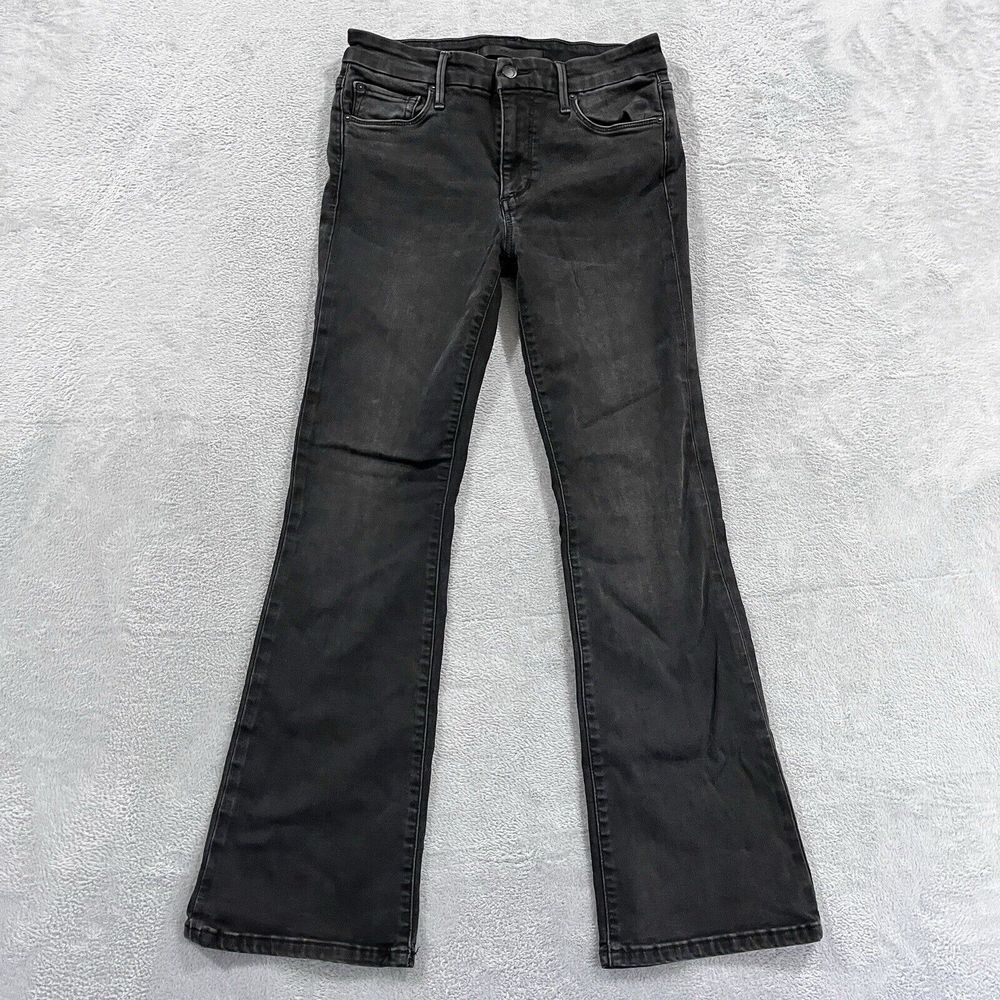 Joe's Jeans Flawless The Provocateur Women's W26 Petite Bootcut Dark Wash Denim